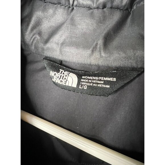 The North Face Aconcagua Goose Down 550 Puffer Jacket Black Women's Size LG - Picture 3 of 7